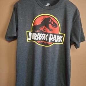 Mens Lg Jurassic Park T Short